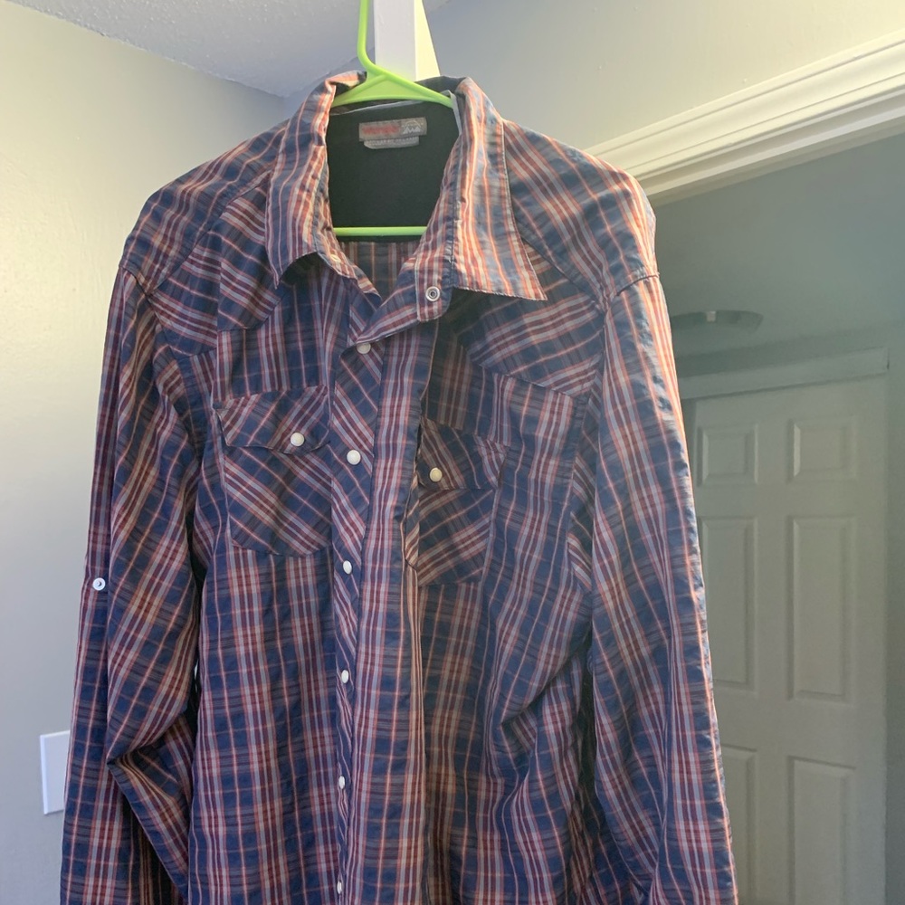 Mens plaid shirt